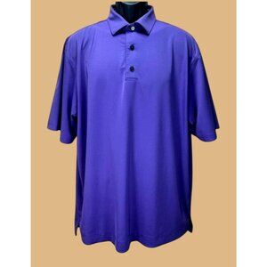 FootJoy Mens Purple Polo Large
